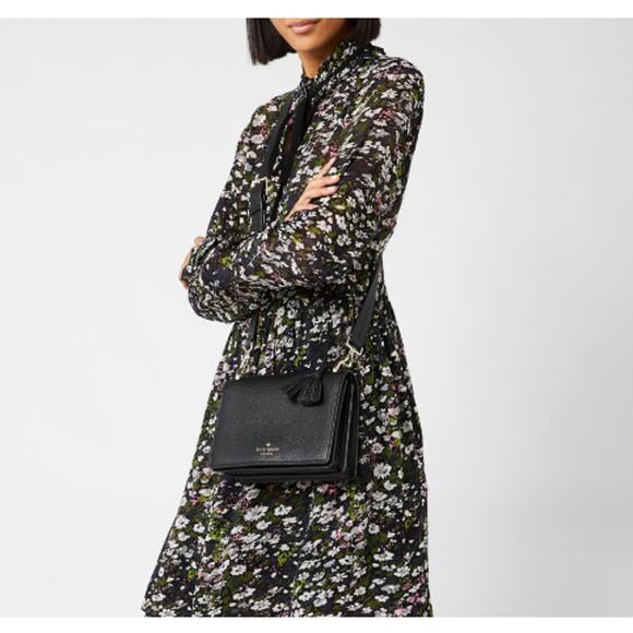 Kate Spade New York Black Jamie Crossbody Purse - Picture 2 of 12